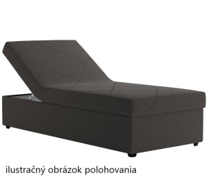 Blanar EVELINA malmo, polohovacia váľanda s úložným priestorom 90x200 cm