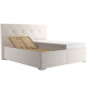 Blanar GELA krémová, manželská posteľ s úložným priestorom 180x200 cm