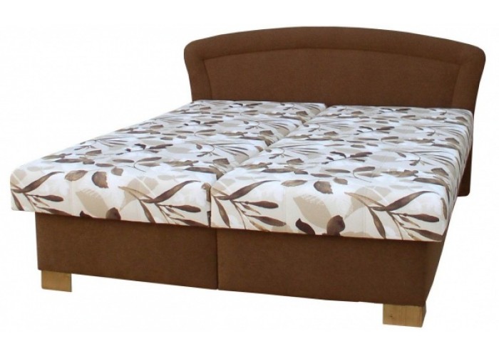 ARNICA II čalúnená manželská posteľ 160x200 cm s matracom a roštom