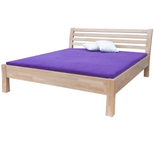 CARLA manželská posteľ z masívu 140x200 cm