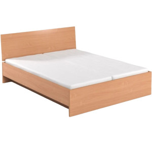 REA OXANA buk, manželská posteľ 180x200 s úložným priestorom