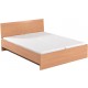 REA OXANA buk, manželská posteľ 180x200 s úložným priestorom