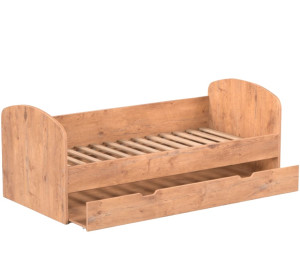 REA ABRA dub lancelot, detská posteľ s prístelkou 90x200 cm