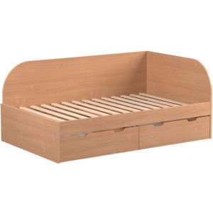 REA GARY 120P buk, študentská posteľ 120x200 cm s úložným priestorom pravá REA GARY 120P buk, študentská posteľ 120x200 cm s úložným priestorom pravá