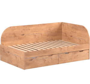 REA GARY 120P dub lancelot, študentská posteľ 120x200 cm s úložným priestorom pravá REA GARY 120P dub lancelot, študentská posteľ 120x200 cm s úložným priestorom pravá