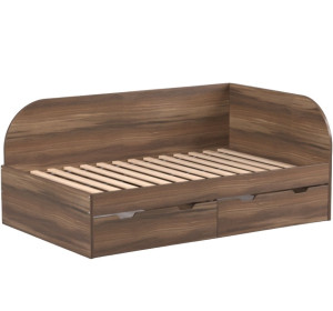 REA GARY 120P orech rockpille, študentská posteľ 120x200 cm s úložným priestorom pravá REA GARY 120P orech rockpille, študentská posteľ 120x200 cm s úložným priestorom pravá