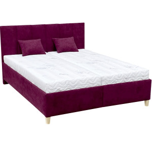 CORA čalúnená posteľ 160x200 cm s úložným priestorom