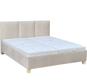 HANNA čalúnená posteľ s úložným priestorom 160x200 cm