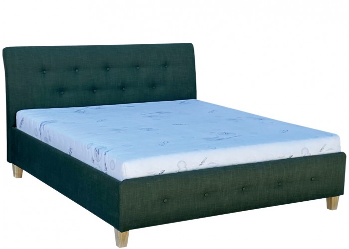MELANY čalúnená posteľ 160x200 cm s úložným priestorom