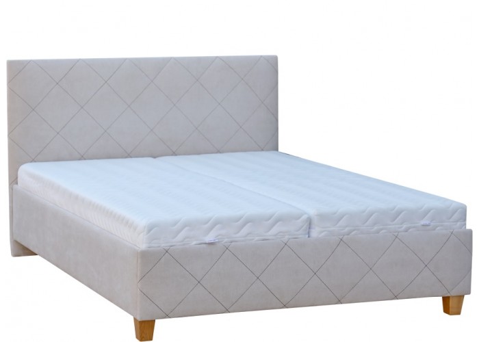 SARAH čalúnená posteľ s úložným priestorom 160x200 cm