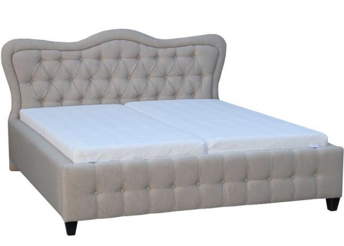 AURORA čalúnená manželská posteľ 180x200 cm s úložným priestorom