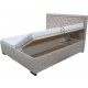 DALLAS čalúnená posteľ s úložným priestorom 160x200 cm