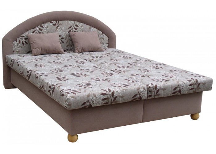 LENKA I čalúnená posteľ 160x200 cm s matracom a úložným priestorom