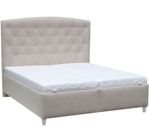 MARIANA čalúnená posteľ 160x200 cm s úložným priestorom