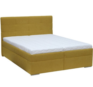 AUSTIN čalúnená manželská posteľ 180x200 cm s úložným priestorom