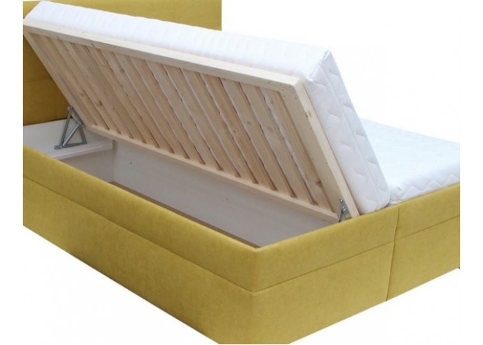 LINCOLN čalúnená posteľ s úložným priestorom 180x200 cm