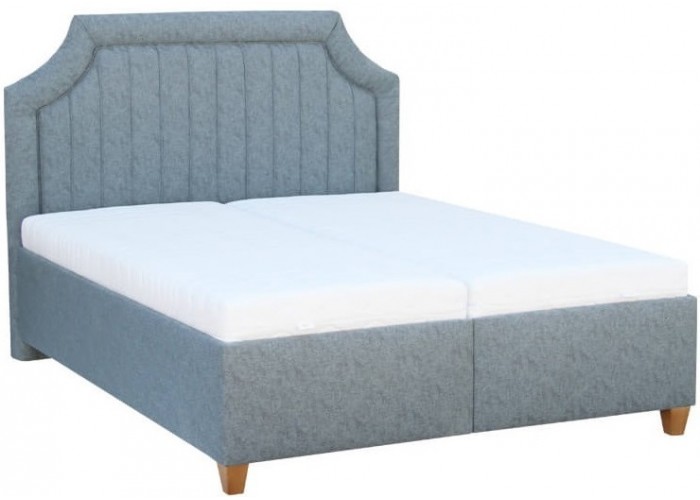 NORFOLK čalúnená posteľ 160x200 cm s úložným priestorom
