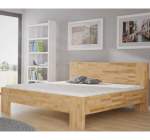 FORTUNA masívna posteľ 160x200 cm z jadrového buku