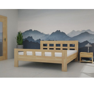 VIVIANA drevená posteľ z masívu 160x200 cm