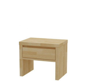 TNS 5 bukový nočný stolík, jadrový buk