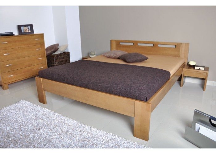 NELA posteľ z masívu 180x200 cm