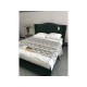 ASPEN VELVET zelená, manželská posteľ s roštom 180x200 cm