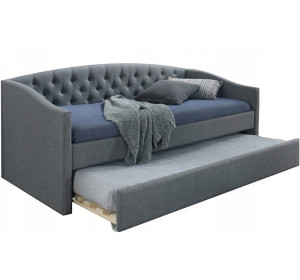 ALESSIA sivá, posteľ s prístelkou 90x200 cm