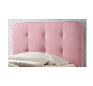 TIFFANY ružová, jednolôžková posteľ s roštom 90x200 cm