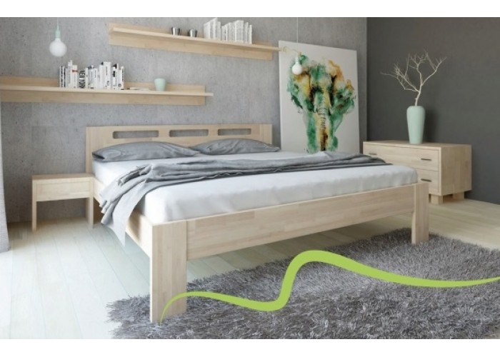 NELA posteľ z masívu 160x200 cm