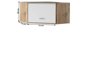 CYRIL 10 nadstavec na rohovú skriňu 03