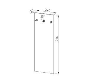 HYGA 08, vešiakový panel
