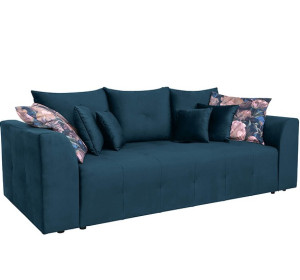 ROYAL IV MEGA LUX 3DL navy, rozkladacia pohovka na každodenné spanie