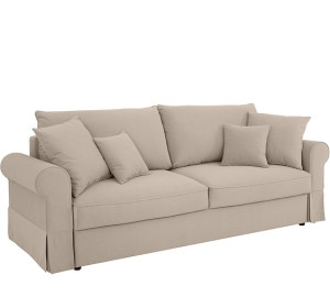 ZOYA LUX 3DL beige, rozkladacia pohovka