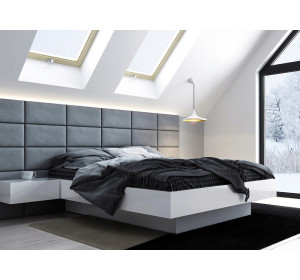 Čalúnený panel OBDLZNIK 50x25cm