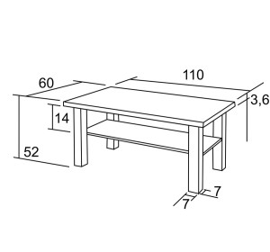 KFS11 konferenčný stolík