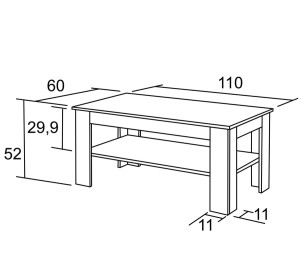 KFS127 konferenčný stolík