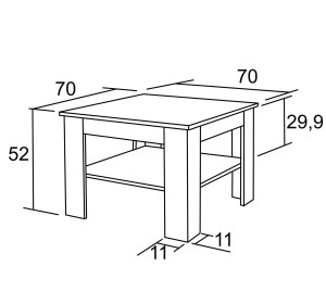 KFS128 konferenčný stolík