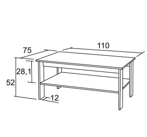 KFS134 konferenčný stolík