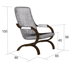 ALEX 1 pohupovacie relaxačné kreslo