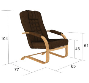 DEAN 2 pohupovacie relaxačné kreslo