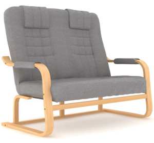 GREGOR 2S pevné relaxačné dvojkreslo