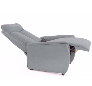 AVA TAPIO svetlosivá, polohovacie kreslo