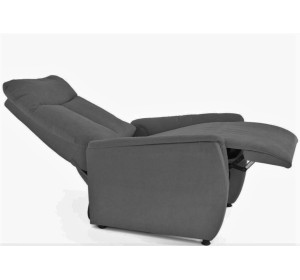 AVA TAPIO tmavosivá, polohovacie kreslo