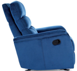 JOWISZ VELVET modré, polohovacie kreslo