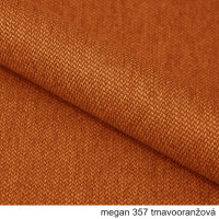 Megan 357 tmavooranžová