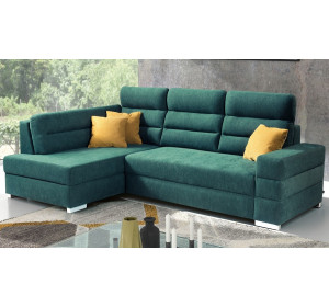 METRO B rohová rozkladacia sedacia súprava