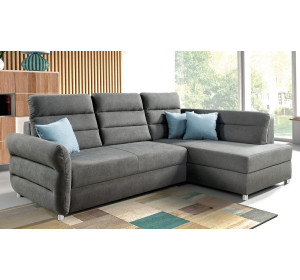 NITRA A rohová sedačka s rozkladaním a úložným priestorom