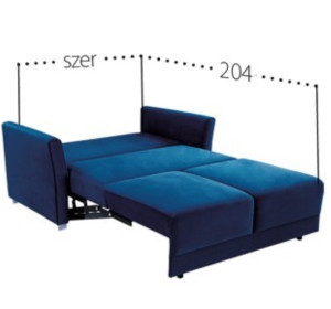 RENO 3F, rozkladacia pohovka na každodenné spanie