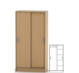 BETTY 04-03 skriňa s posuvnými dverami