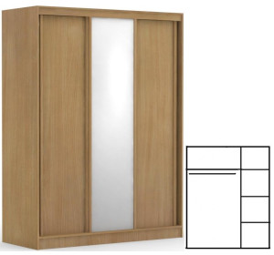 REA ATLANTA 2 buk, skriňa